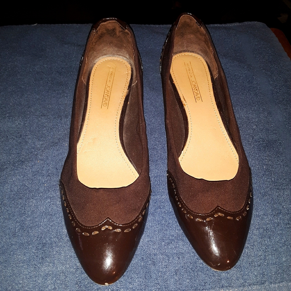 Wedge heel pump